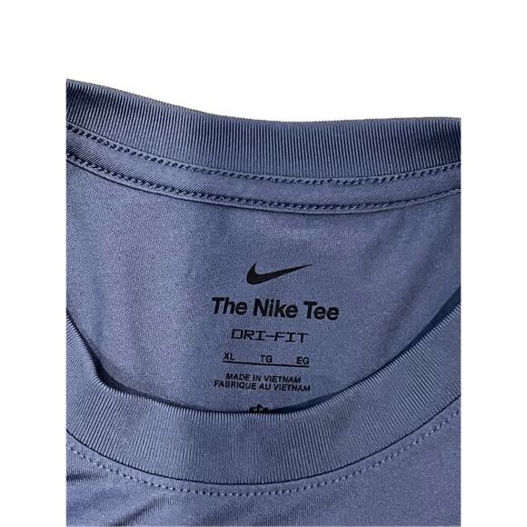 The Nike Tee Dri Fit Blue T-Shirt  Mens XL - Picture 3 of 3